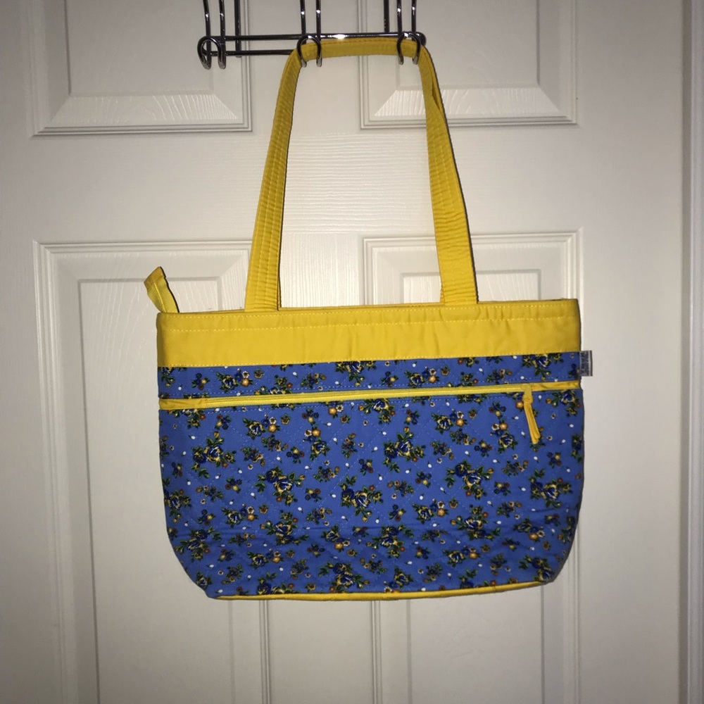 💥EUC! Quilted Tote Bag - Picture 1 of 8